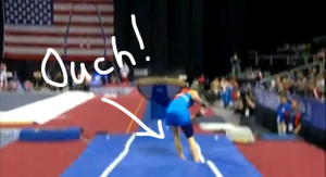 Gymnast Problems The code: vault problems