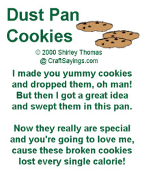 Dustpan Cookies