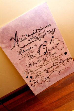 Alice in Wonderland Mad Hatter Quotes