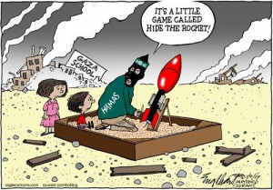 Israeli Palestinian Conflict Political Cartoon