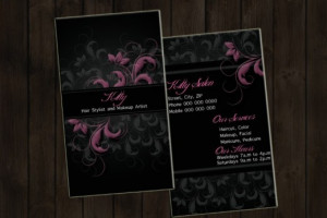 Hair Stylist Business Cards