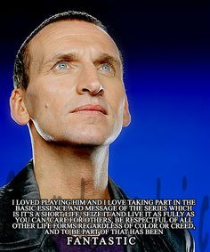 Christopher Eccleston on being the Doctor