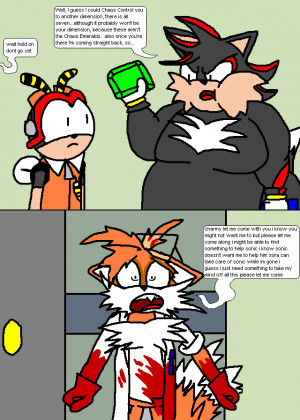 Sonic Comics Tails and Stormy Night