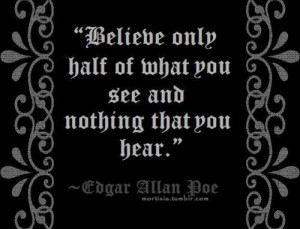 Quote - E.A.Poe