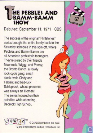 ... Pictures pebbles and bamm bamm show the complete series schleprock