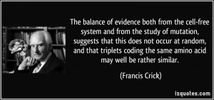 evidence both from the cell-free system and from the study of mutation ...