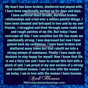 Love The Woman I Have Become..