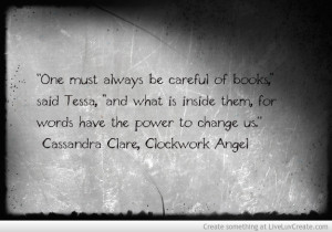 Clockwork Angel Quote