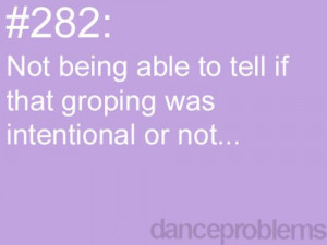 dance problems