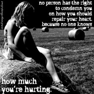 wears heart on sleeve