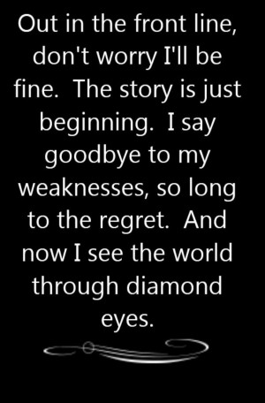 Shinedown - Diamond Eyes - song lyrics, song quotes, songs, music ...