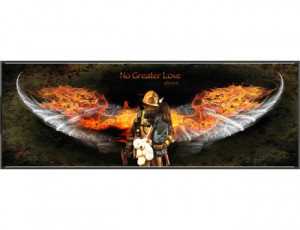 Framed No Greater Love by Jason Bullard