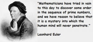 Leonhard Euler's quote #1