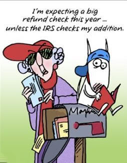 Tax Maxine Taxes April 15th Tax Day Due Refund LOL Funny Laughs ...