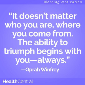 quote for overcoming and defeating the odds: 