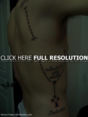 cool rib quote tattoos awesome rib cage tattoos for men