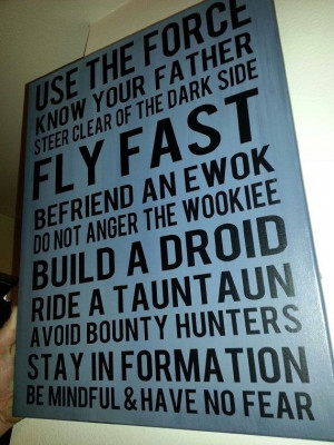 canvas birthday presents quotes wall bounty hunter quote wall art star ...