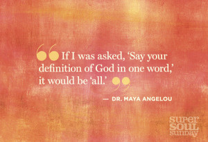 Maya Angelou Gratitude Quote