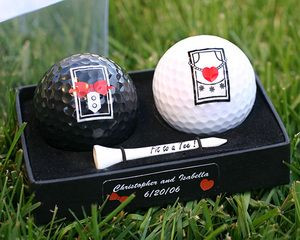 Golf themed wedding gifts