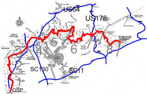 Area Map Showing Major...