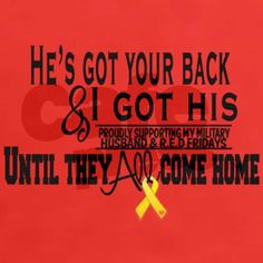 Red Friday...Until They All Come Home
