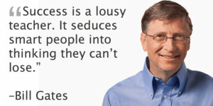 ... Motivational Wallpapers > Motivational Quote on Success by Bill Gates