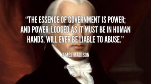 James Madison Quotes