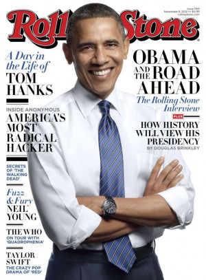 President Obama Covers This Week's Issue of Rolling Stone Magazine