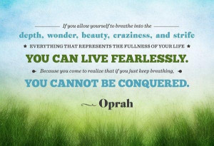 ... Going ~ Oprah quotes about life quotes to keep you going inspirational