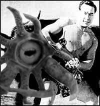 What if Bruce Lee had a gun and Mas Oyama had a giant squid?