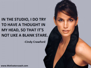 Cindy Crawford Quotes