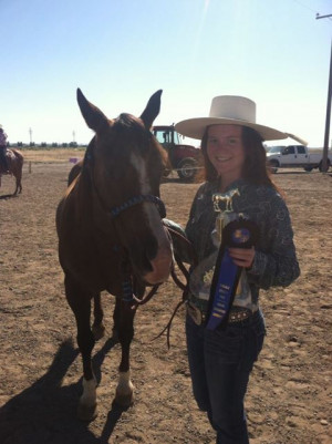 Liberty: 2013 Horse Grand Champion at the County Fair!