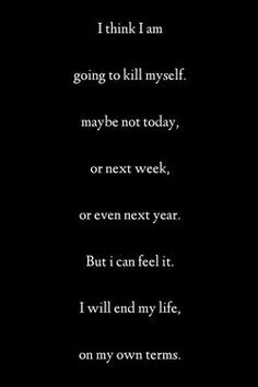 quote Black and White tumblr text depressed depression suicidal ...