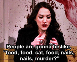 gifs 2 Broke Girls kat dennings Max Black And the Egg Special