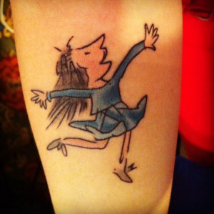 Red Rocket Tattoo - my tattoo of Matilda by Betty Rose from Red Rocket ...