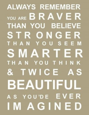love this pooh bear quote!!