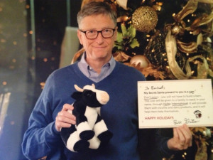 Bill Gates turns up as a redditor’s Secret Santa