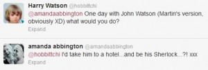 sherlock john watson bbc sherlock amanda abbington how to win twitter