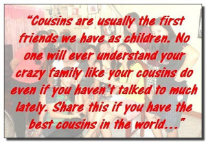 Cousins Quote