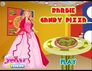 Screenshot Barbie Candy Pizza