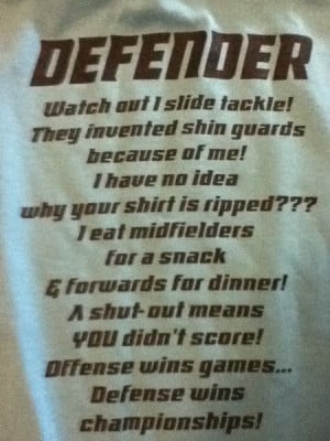 Soccer Defenders. Oh yeah