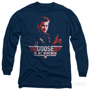 Long Sleeve: Top Gun - Wingman Goose Longsleeve Shirt