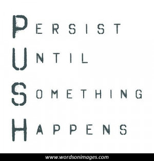 Persistence quotes