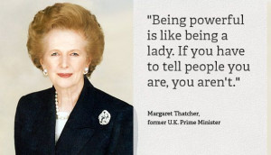 Margaret Thatcher #LeadershipKeys