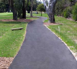 Asphalt Pathways, Footpaths and Paved Pathways