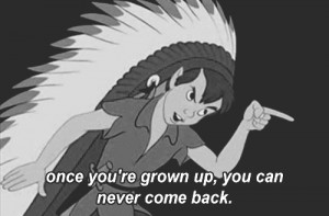 never come back never grow up gif