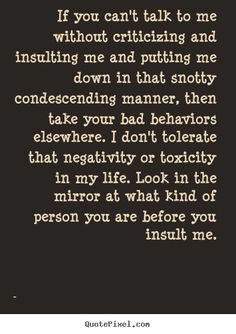 Ooohhh yes! Yes! Yes! Self righteous entitled attitudes are awful!!