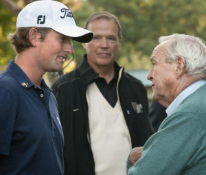 Webb Simpson and the King