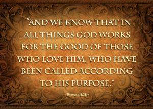 Romans 8-28 Mixed Media