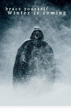 Funny and Darth Vader Coming in Winter!
